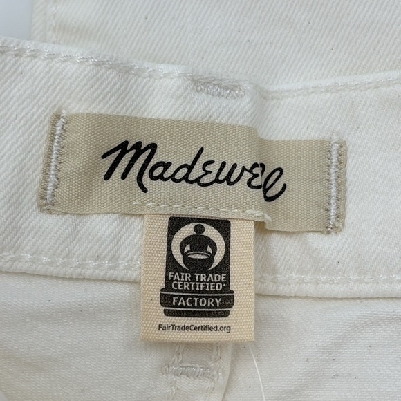 Madewell The Tall '90s Straight Jean in Tile White size 27T NWT NP520 - Picture 9 of 14